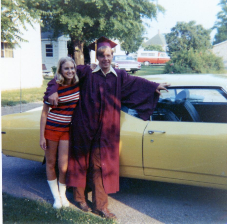 1971 Bill'S High School Graduation With Tracy